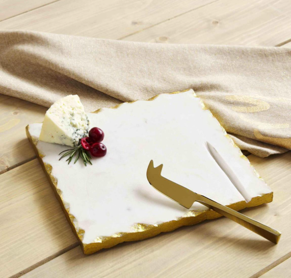 GOLD EDGE CHEESE SET