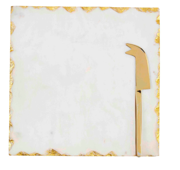 GOLD EDGE CHEESE SET