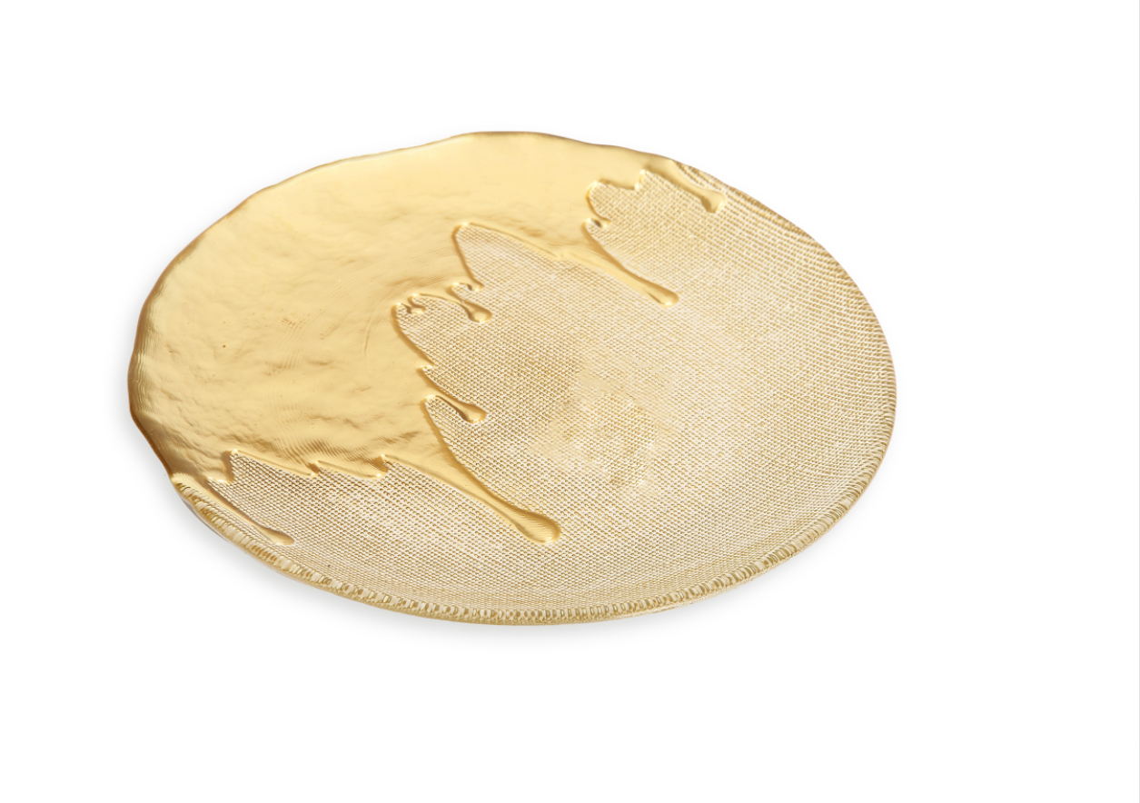 GOLD DIPPED DINNERWARE COLLECTION CHARGER