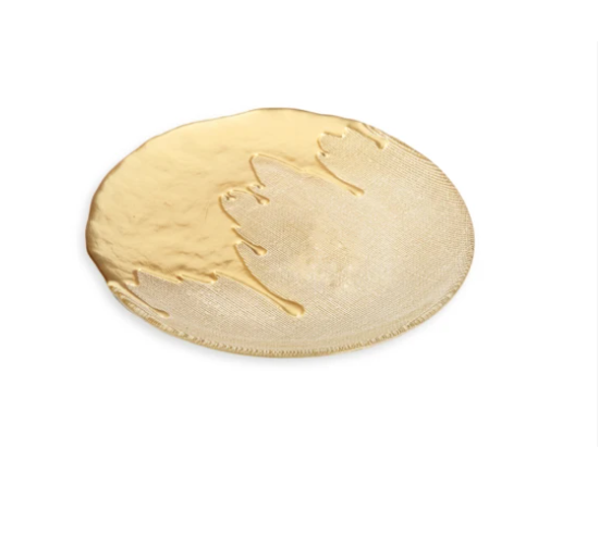 GOLD DIPPED DINNERWARE COLLECTION SALAD PLATE