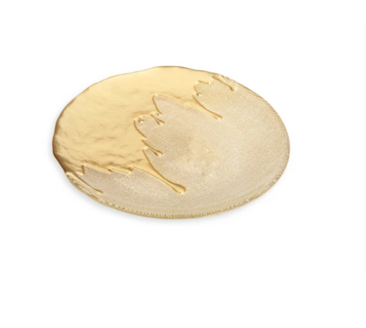 GOLD DIPPED DINNERWARE COLLECTION SALAD PLATE