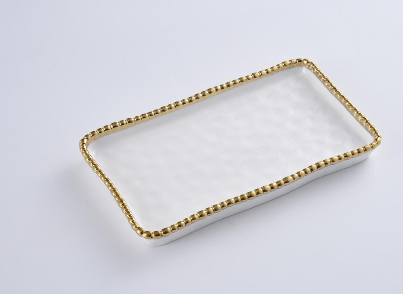Gold Beaded Bathroom Collection (5 Items)