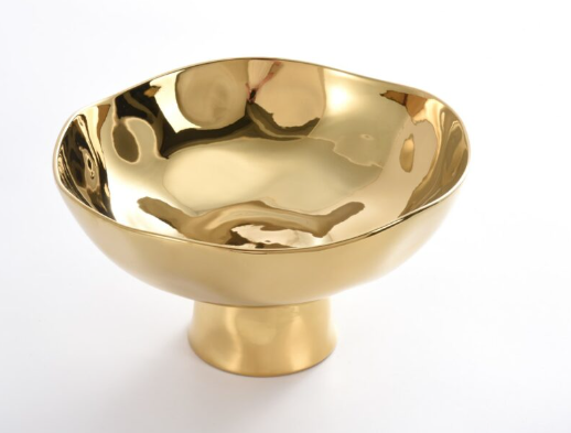 Gold Footed Bowl