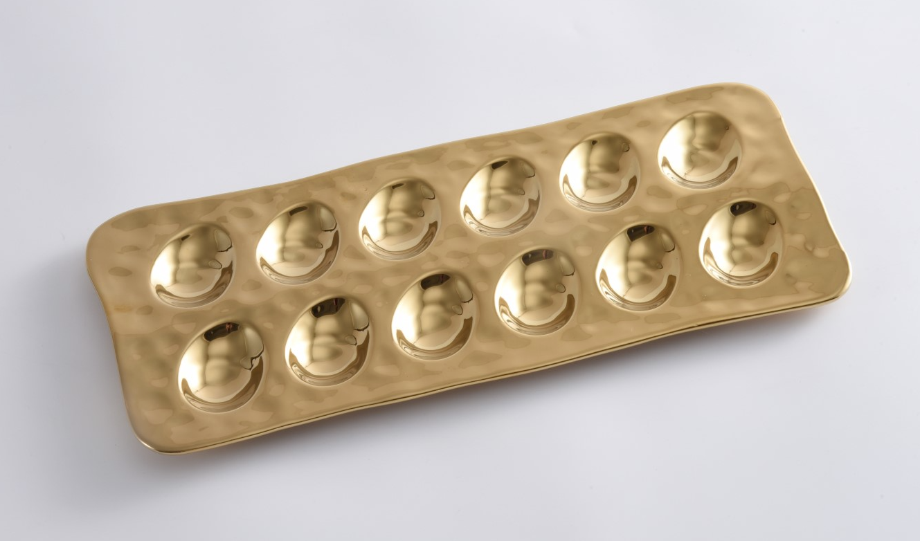 Gold Egg Tray