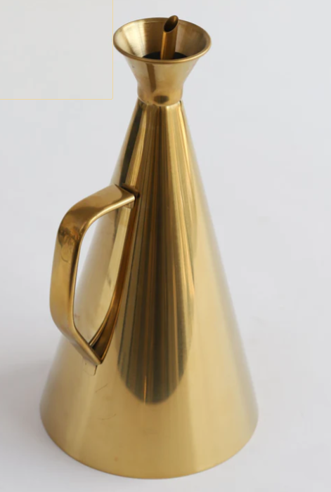 32. Oz Gold Oil Cruet/ Oil Dispenser
