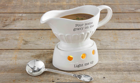GRAVY BOAT WARMING Set