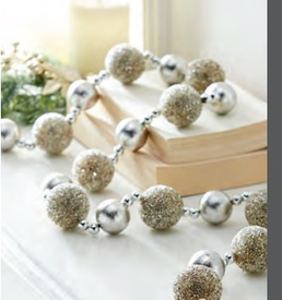 6' Silver & Gold Garland