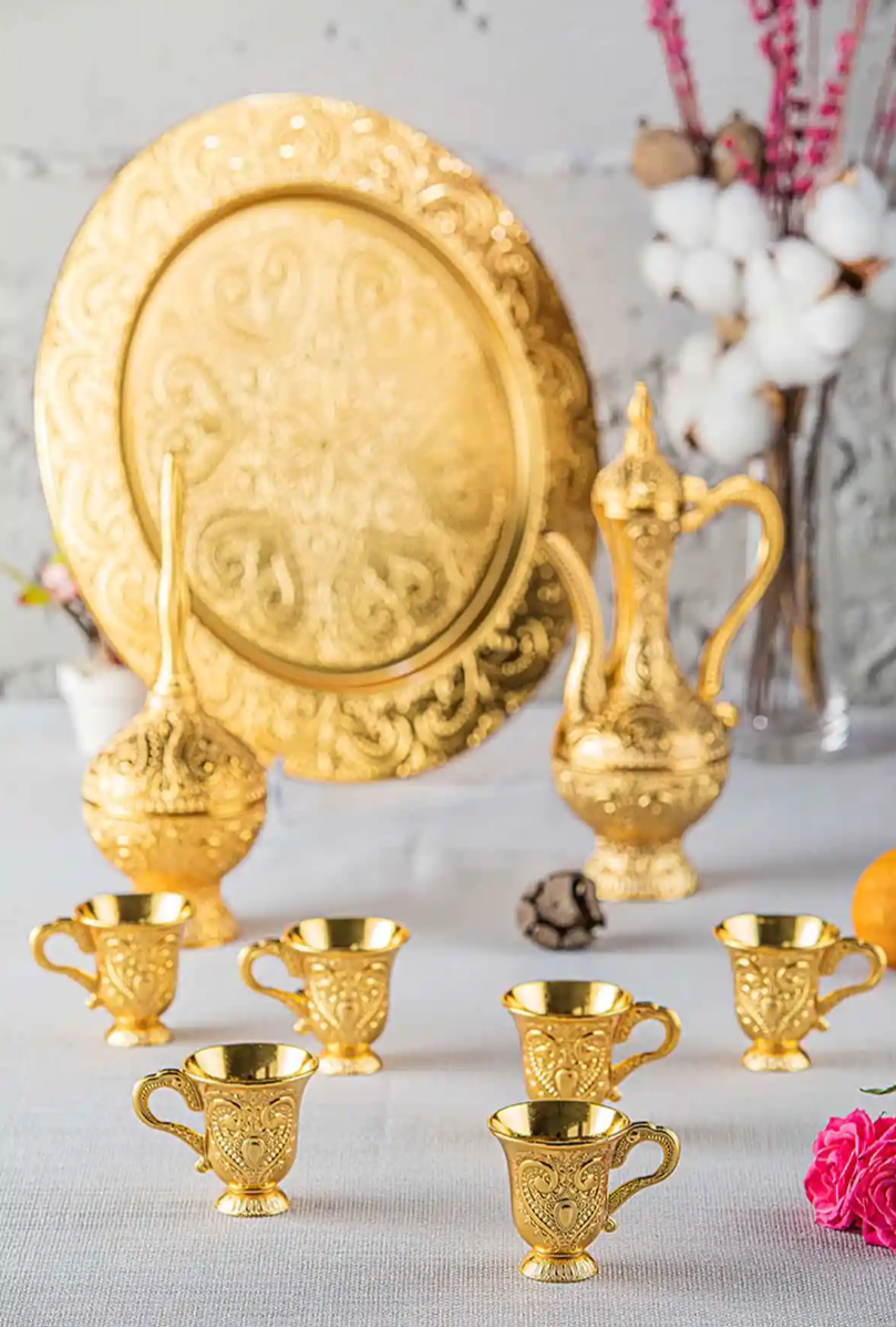 Gold Ramadan Zamzam/Diffuser Set