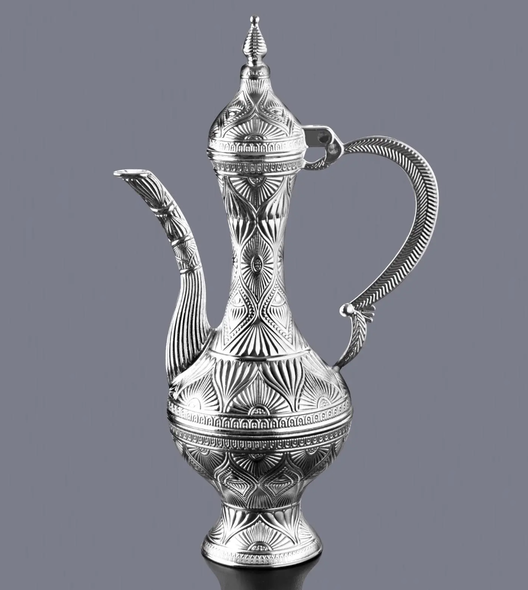 Silver Zamzam Water Pitcher