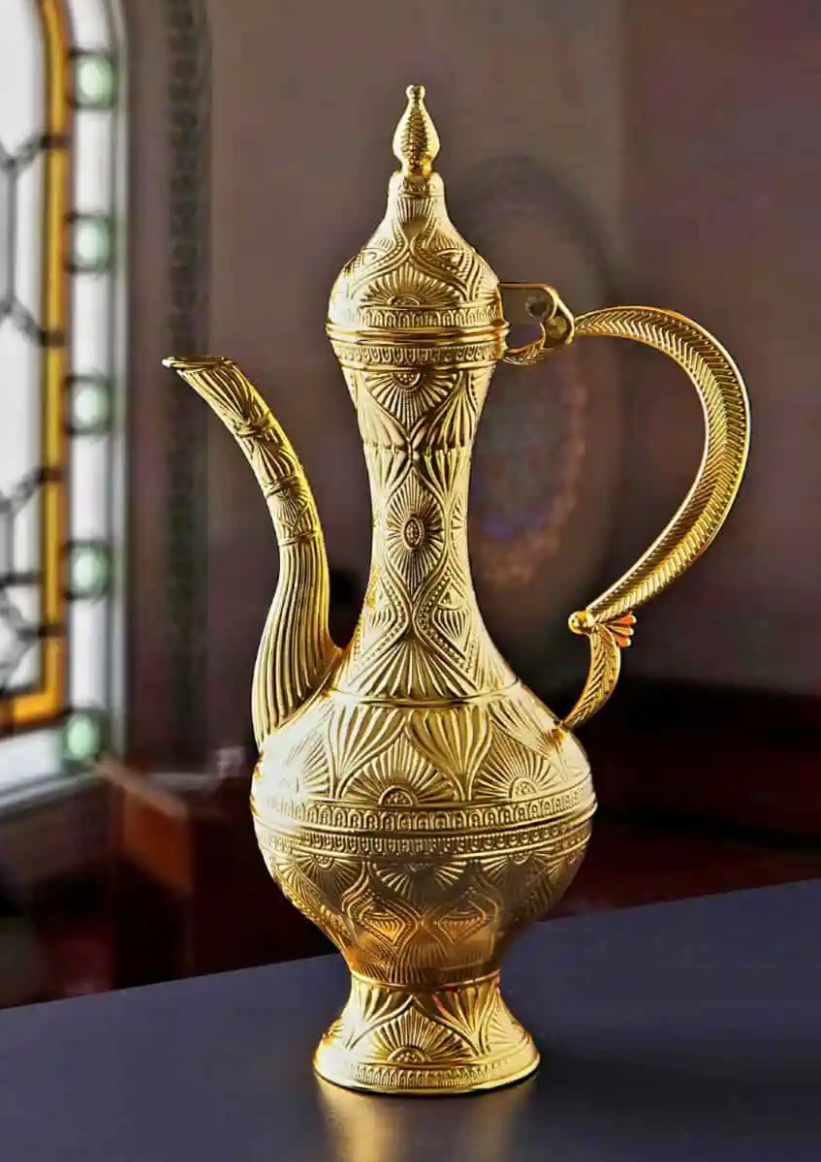 Gold Zamzam Water Pitcher