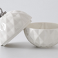 Silver and White Ornament Bowl ( 2 Sizes)