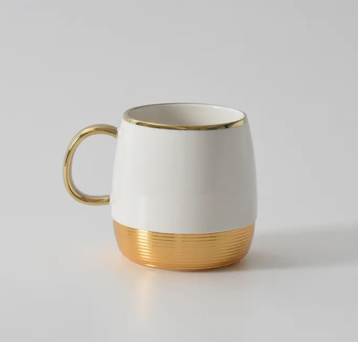 Gold Round Mug