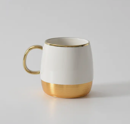 Gold Round Mug