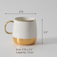 Gold Round Mug