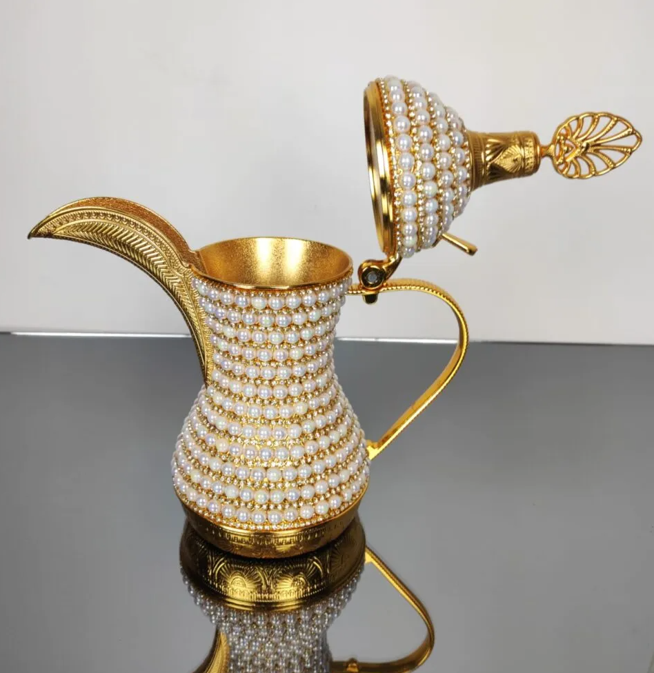 Gold with Pearls Zamzam/Tea/Coffee POT