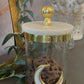 Marble and Gold Canister with Moon Detailed (Eid/Ramadan)