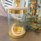 Marble and Gold Canister with Moon Detailed (Eid/Ramadan)