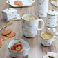 Gold Heart Detailed Cup and Saucer