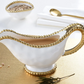 Gold Beaded Gravy Boat