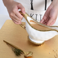 Gold Beaded Gravy Boat