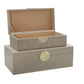 Gold Medallion Box Set Of 2