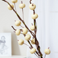 Cream Faux Pumpkin Branch