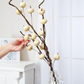 Cream Faux Pumpkin Branch