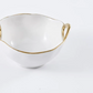 Gold Handle Snack/Cereal Bowl