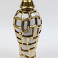 Gold & White Ginger Jar (3 Sizes)