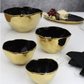 Gold and Black Eclipse Serveware Collection