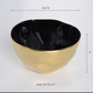 Gold and Black Eclipse Serveware Collection