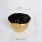 Gold and Black Eclipse Serveware Collection