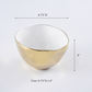Gold and White Moonlight Serve Ware Collection