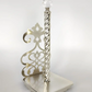 Silver Detailed and Crystal Top Paper Towel Holder