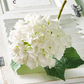 Real Touch White Hydrangea Stem