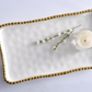 Gold Beaded Bathroom Collection (5 Items)