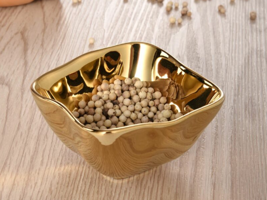 Gold Mini Snack Bowl