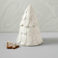 White Christmas Tree Cookie Jar