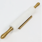 Marble Rolling Pin with Gold Hammered Handles