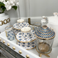 Evil Eye 18 PCS Tea Cups Set Gold