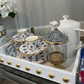 Evil Eye 18 PCS Tea Cups Set Gold