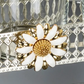 Silver Canister Set With Metal Floral Stand with Acrylic Ball Lid (small)