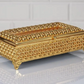 Gold Tissue Box Holder