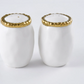 Beaded Salt and Pepper Shakers SET (2 Colors)